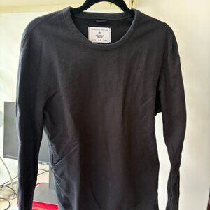 Reigning Champ Crewneck Midweight Sweatshirt Black (Size M) Made in Canada